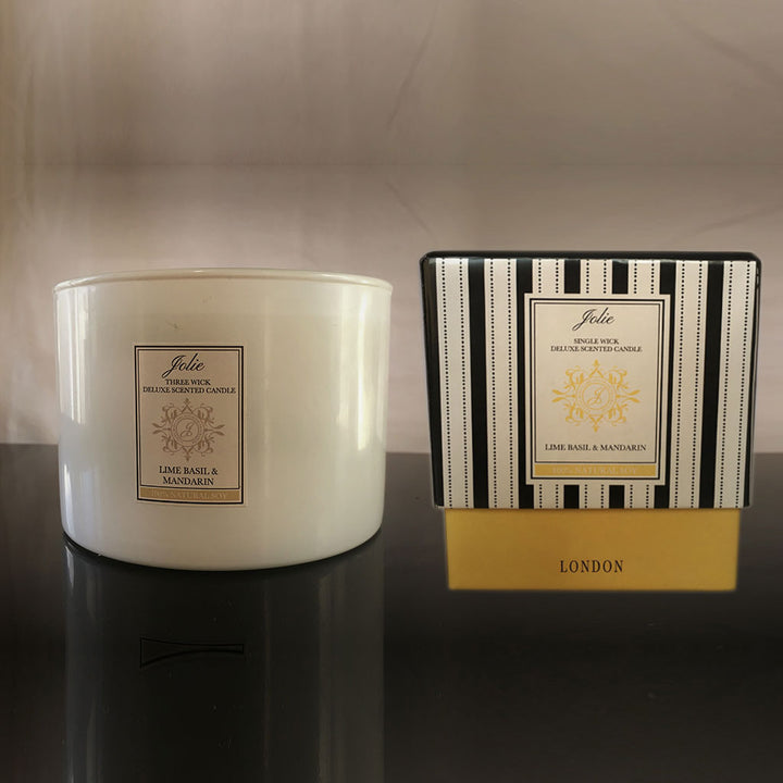 Organic  Soy Candle Deluxe - Three Wick